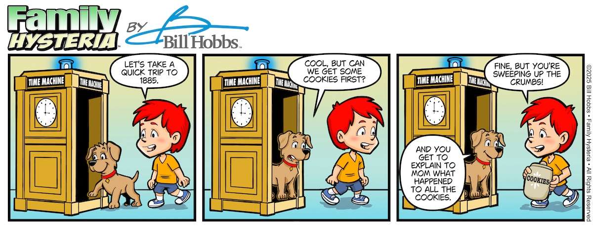 Time Travel Cookie Caper