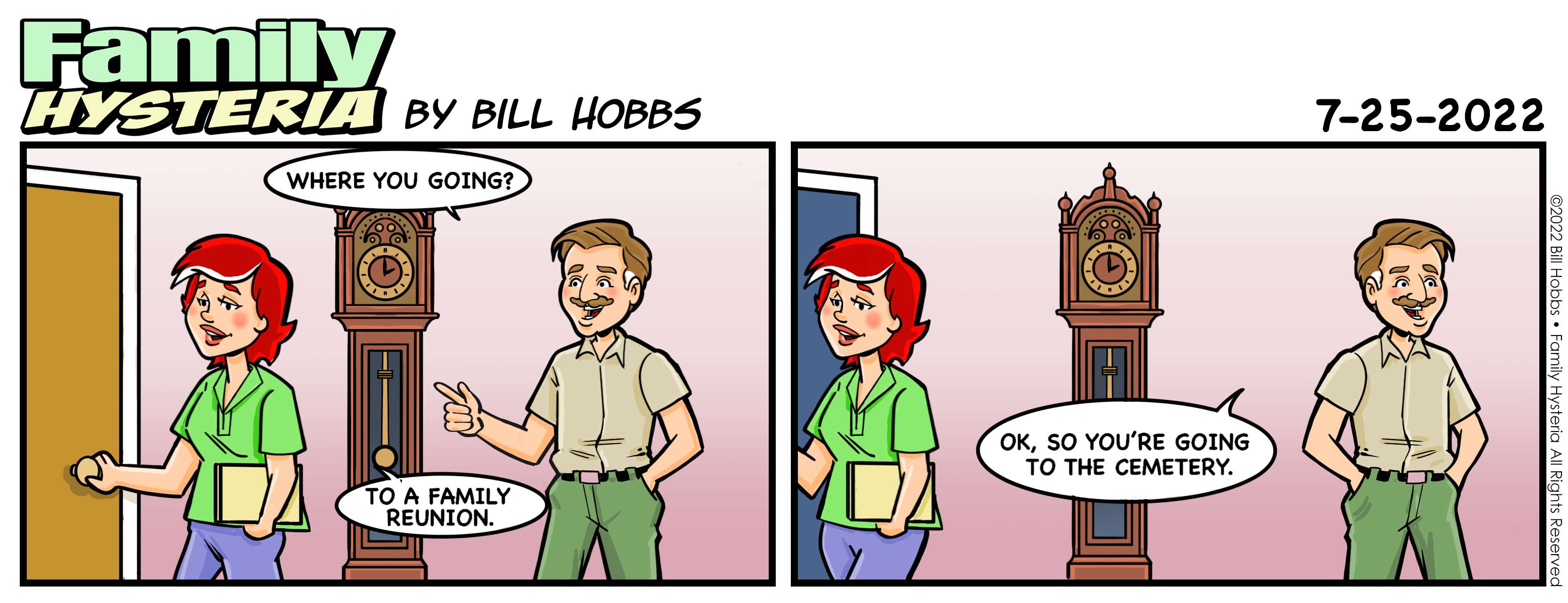 Family Reunion At The Cemetery