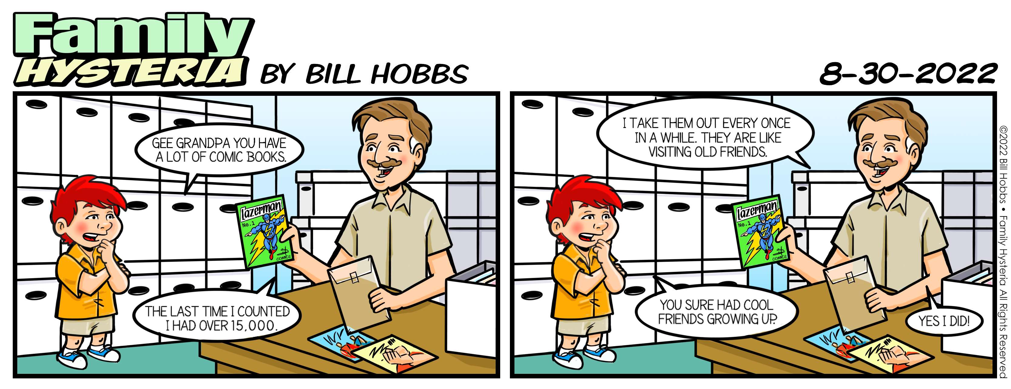 Grandpa's Comic Books