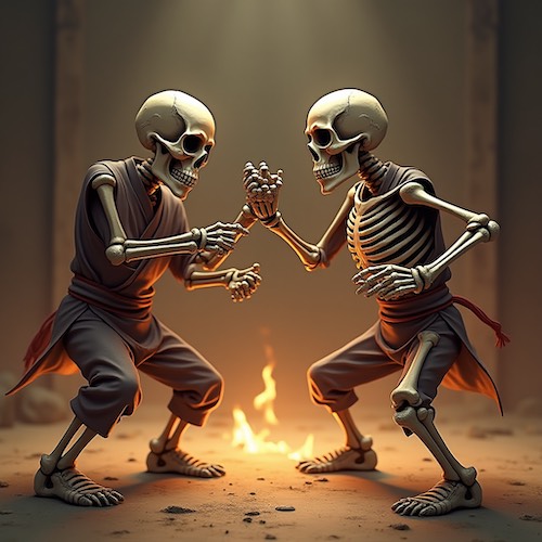  Skeletons and Spineless Fights
