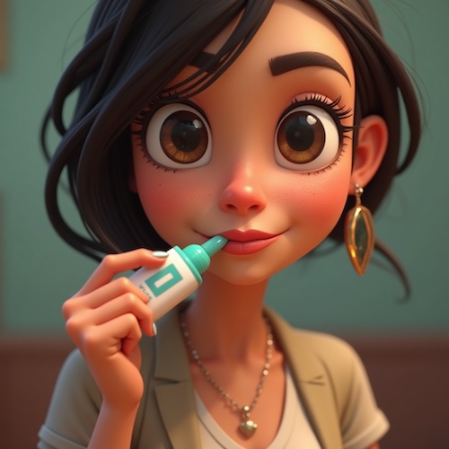 The Glue Stick Mishap