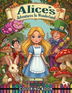 Alice’s Adventures in Wonderland Coloring Book
