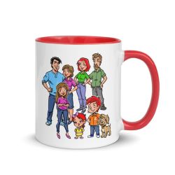 Family Hysteria White Mug