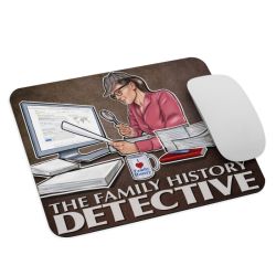 The Family History Detective - Mouse Pad